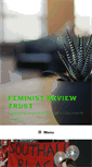 Mobile Screenshot of feminist-review-trust.com